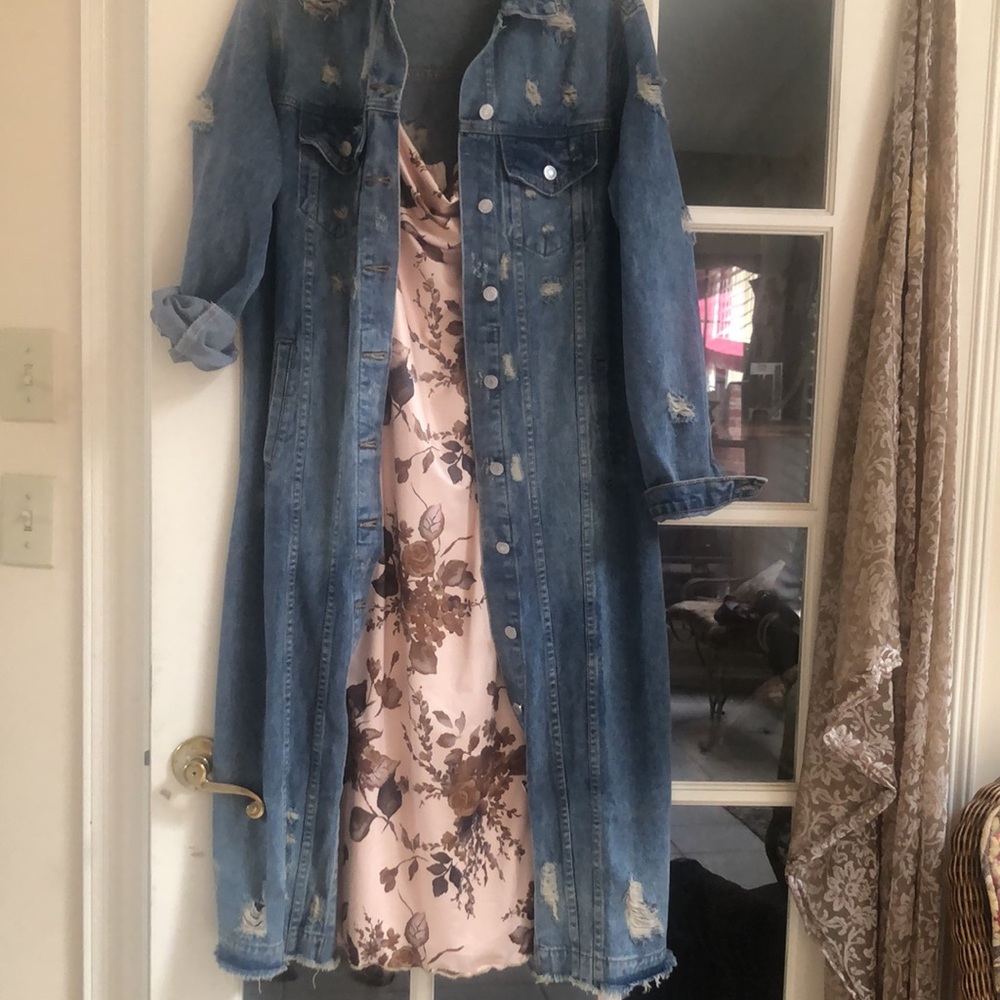 Duster Denim Jacket - image 3